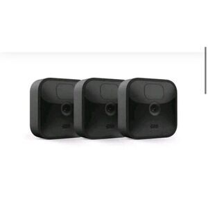 Blink Outdoor Battery-Powered Wireless Security Camera 3rd Gen 3-Pack, NIB!